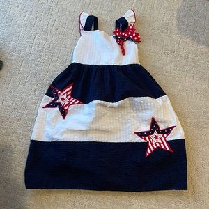 Goodlad Stars and Stripes dress. Size 6.